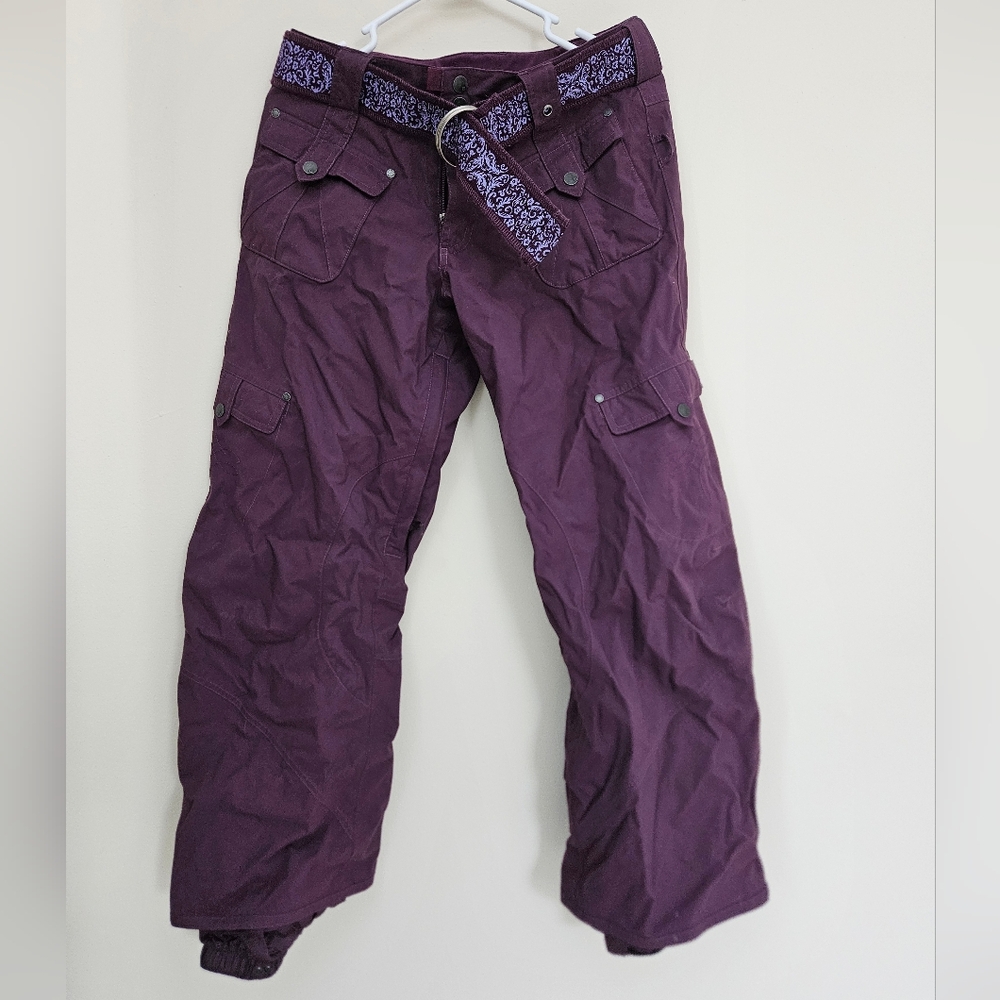 Women's Burton Purple Ski Pants Size XS